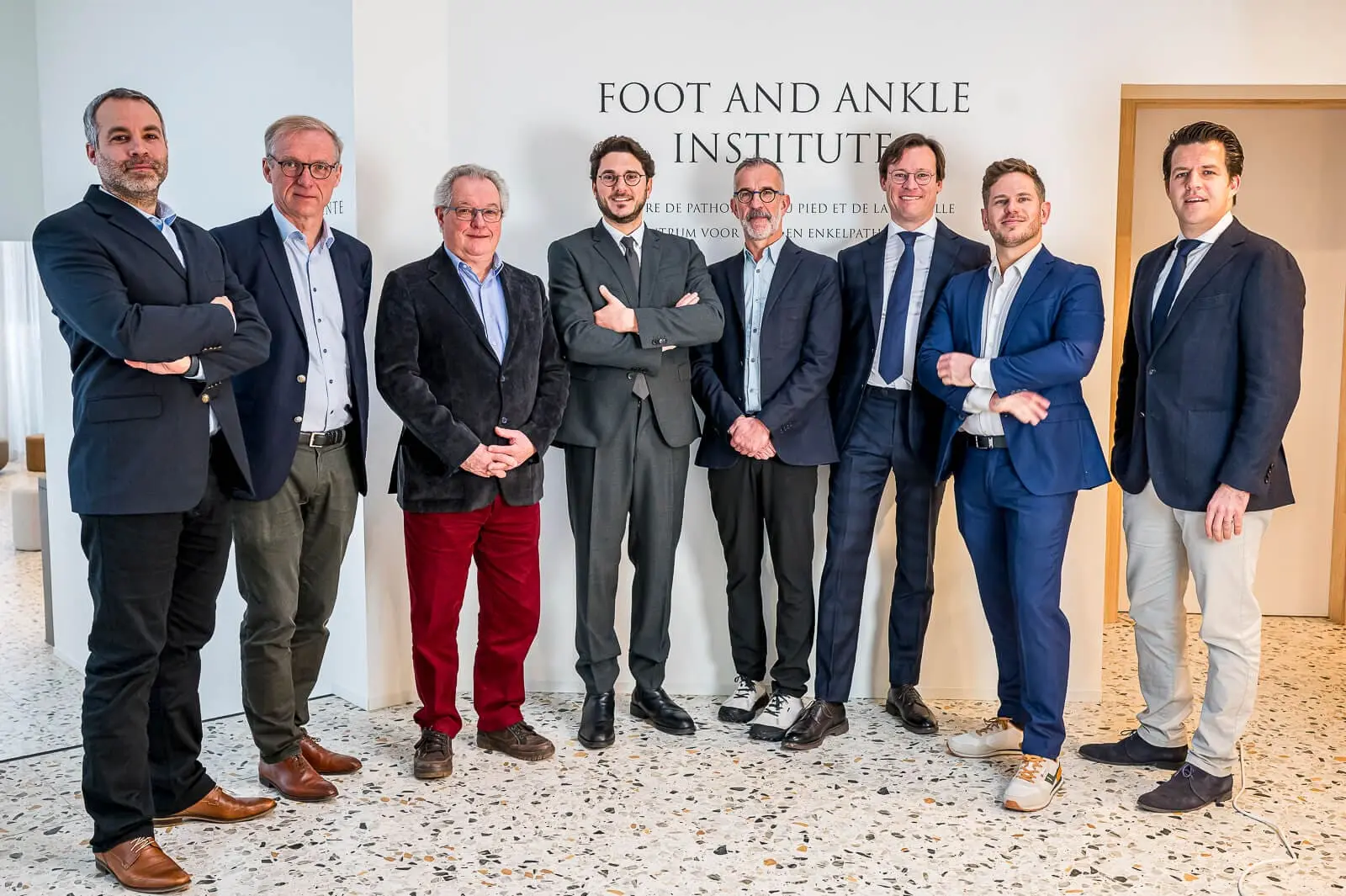 Team of orthopaedic surgeons – foot and ankle specialists at the Foot and Ankle Institute